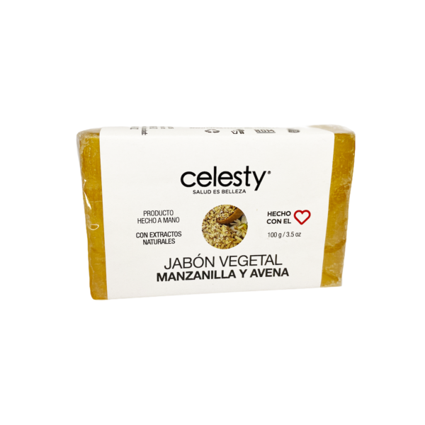 Jabón vegetal de Manzanilla y Avena